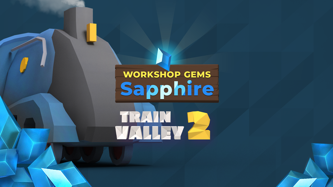 Train Valley 2: Workshop Gems – Sapphire cover